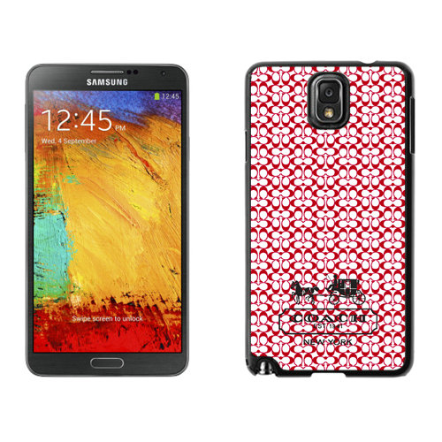 Coach In Confetti Signature Red Samsung Note 3 Cases DSL | Coach Outlet Canada